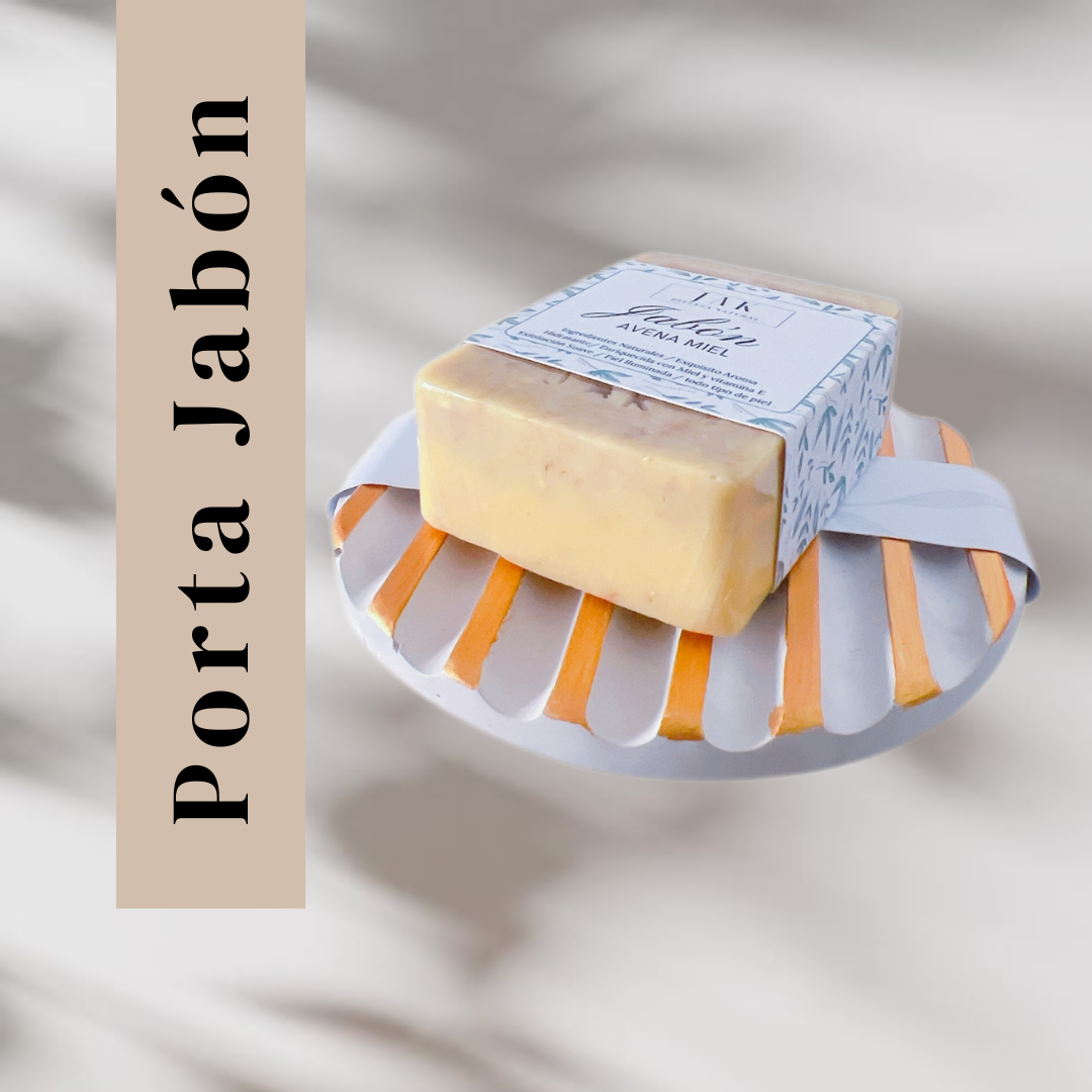 Jabón Avena Miel + PortaJabonera