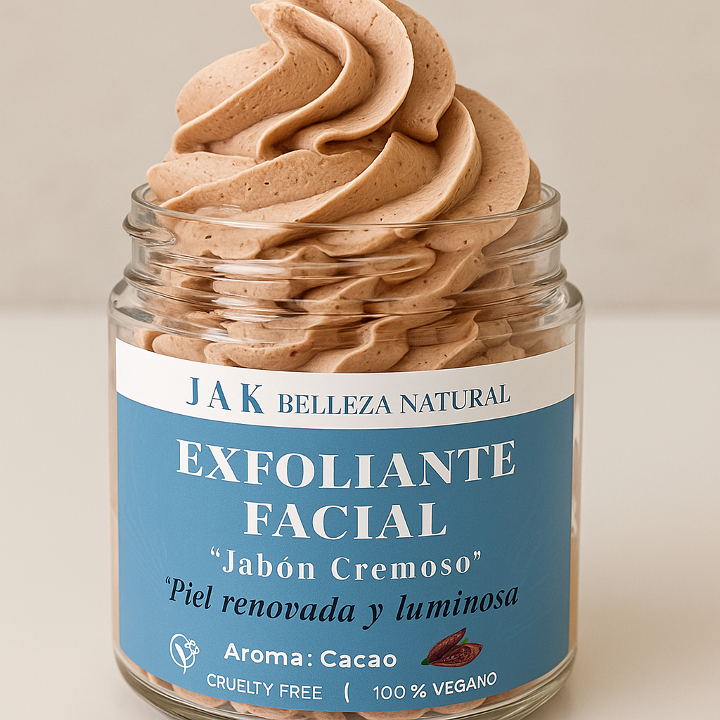 Exfoliante Facial “Jabón Cremoso”