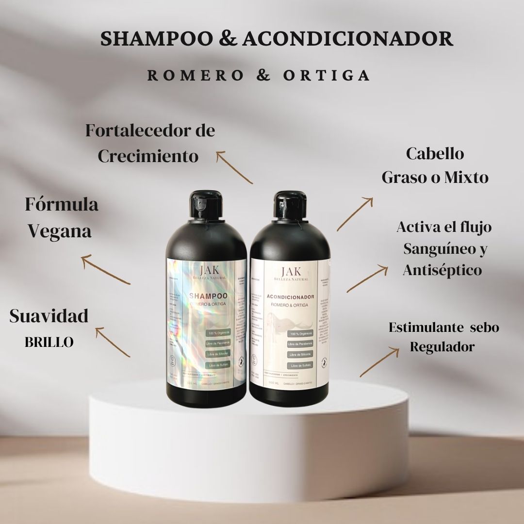 Shampo & Acondicionador Romero & Ortiga