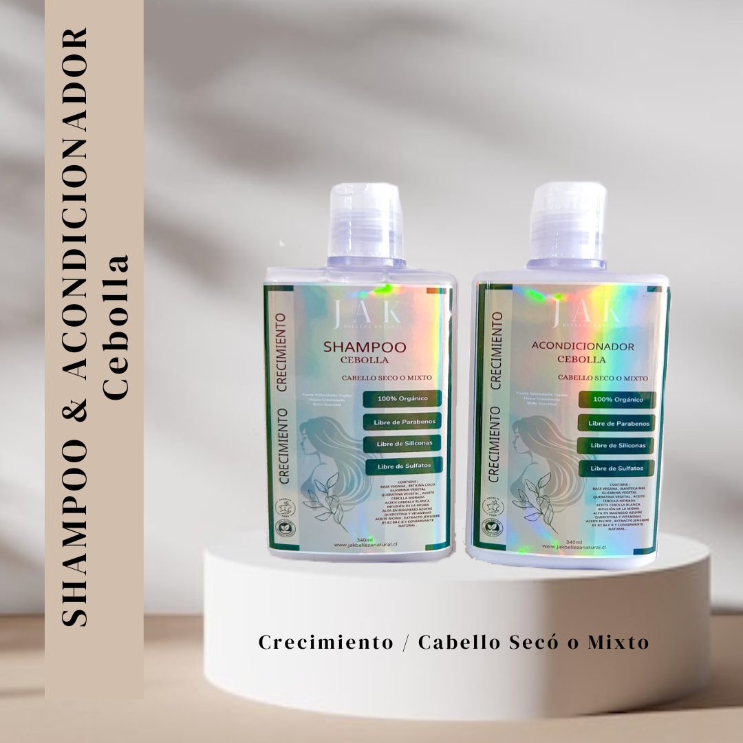 Shampo & Acondicionador Cebolla