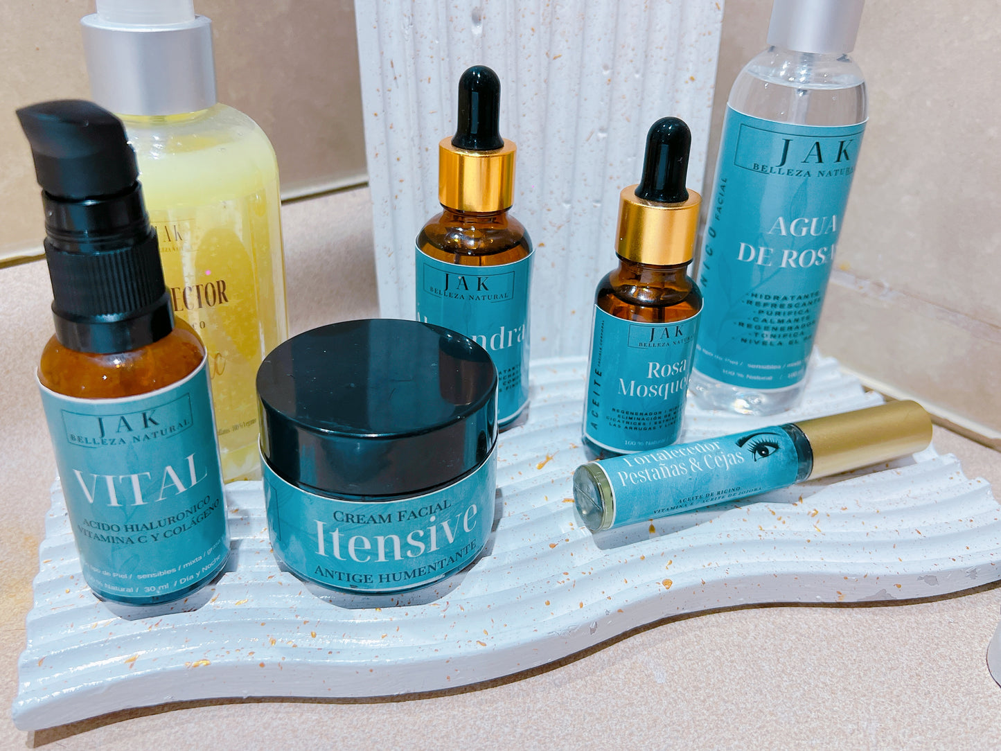 Bandeja Arcoíris + vaso con tapa