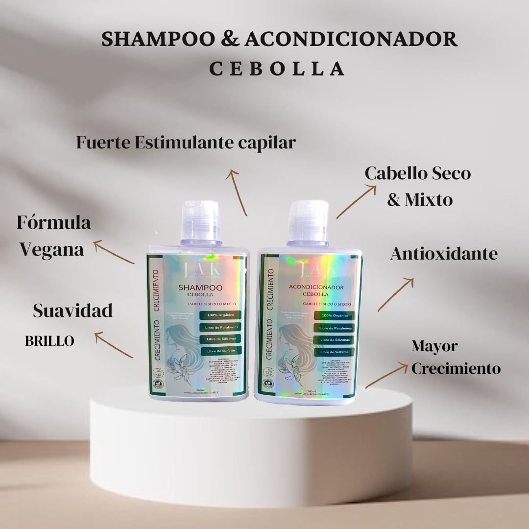 Shampo & Acondicionador Cebolla