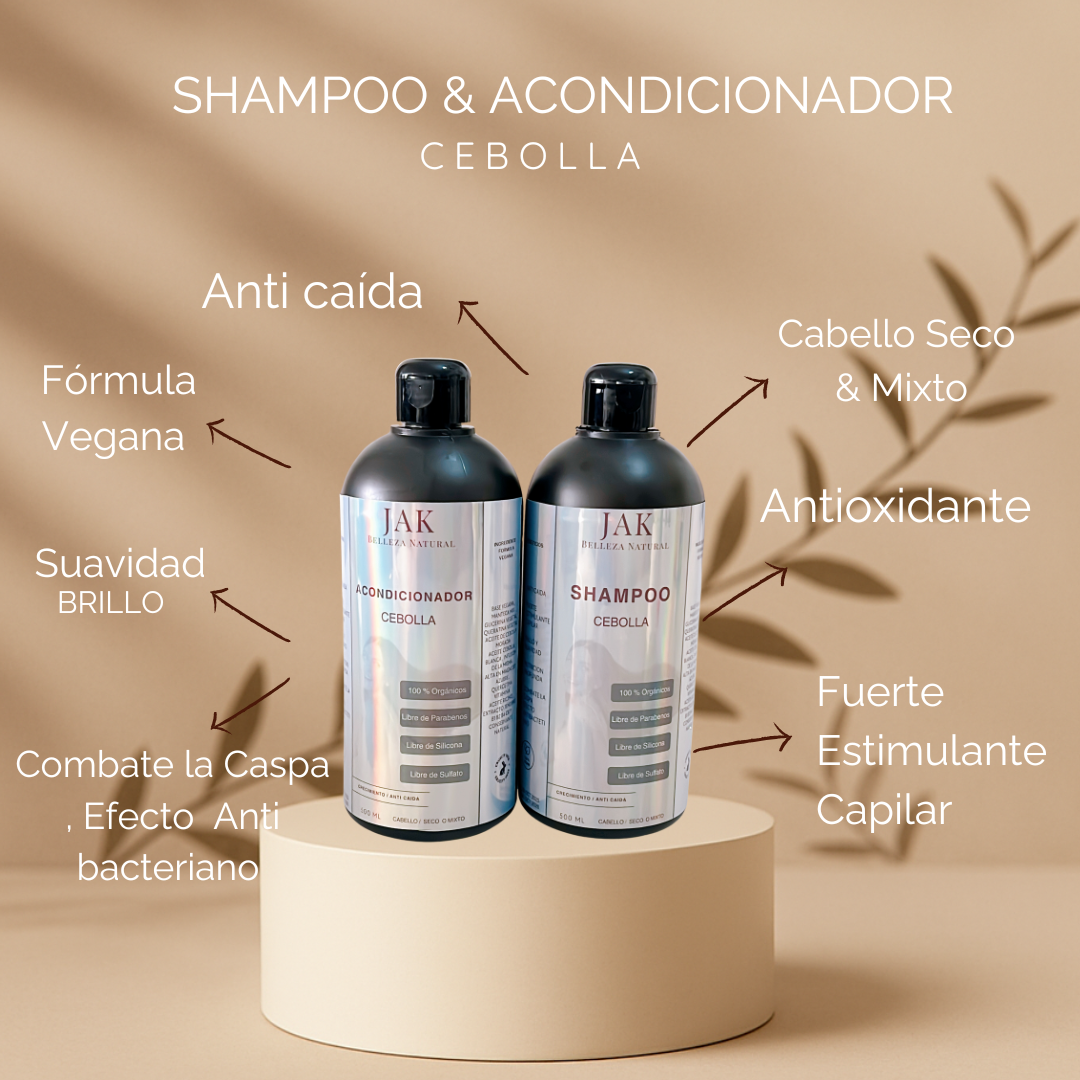 Shampo & Acondicionador Cebolla