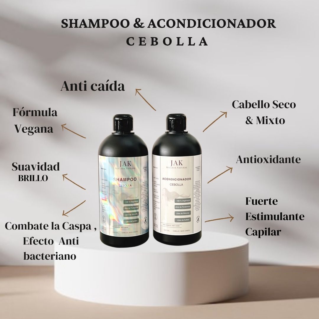 Shampo & Acondicionador Cebolla
