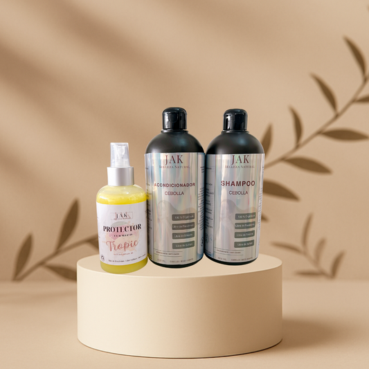 Kit Capilar Cebolla + Protector térmico