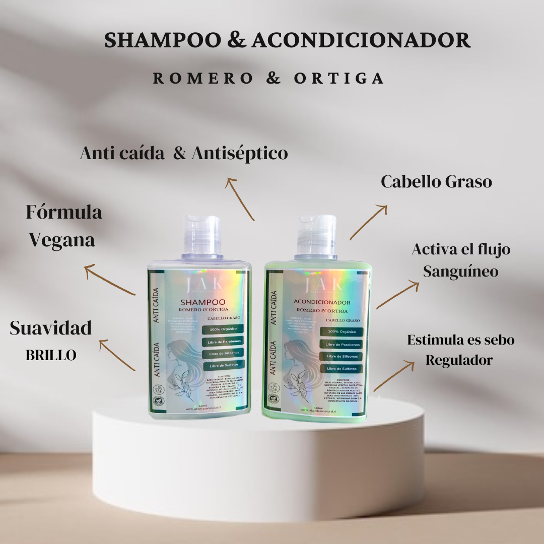 Shampo & Acondicionador Romero & Ortiga