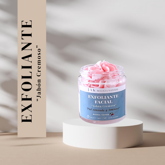 Exfoliante Facial “Jabón Cremoso”