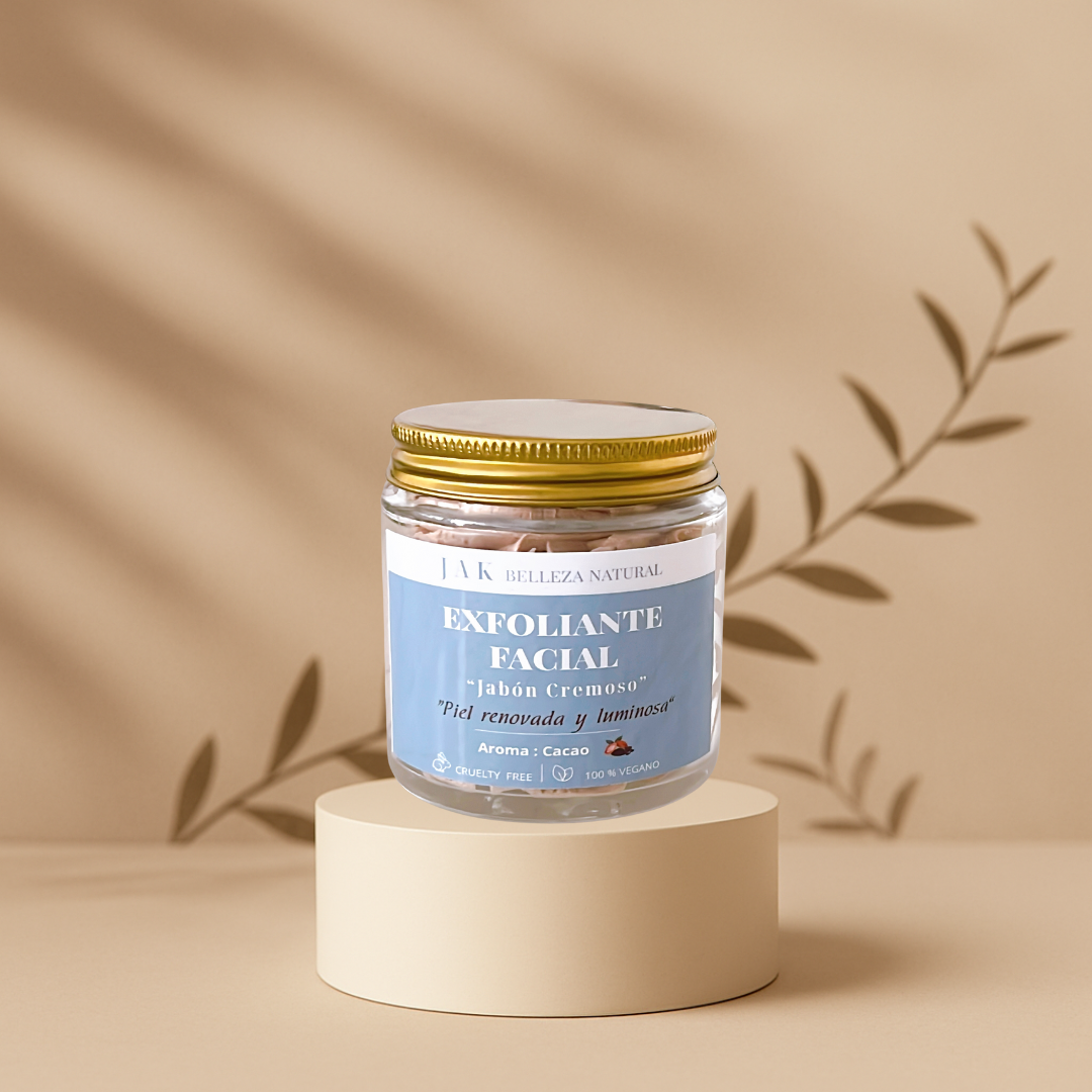 Exfoliante Facial  “Jabón Cremoso”