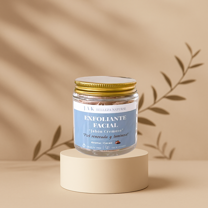 Exfoliante Facial  “Jabón Cremoso”