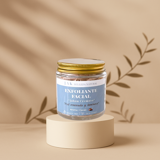 Exfoliante Facial  “Jabón Cremoso”