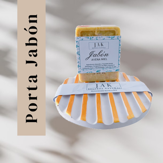 Jabón Avena Miel  + PortaJabonera