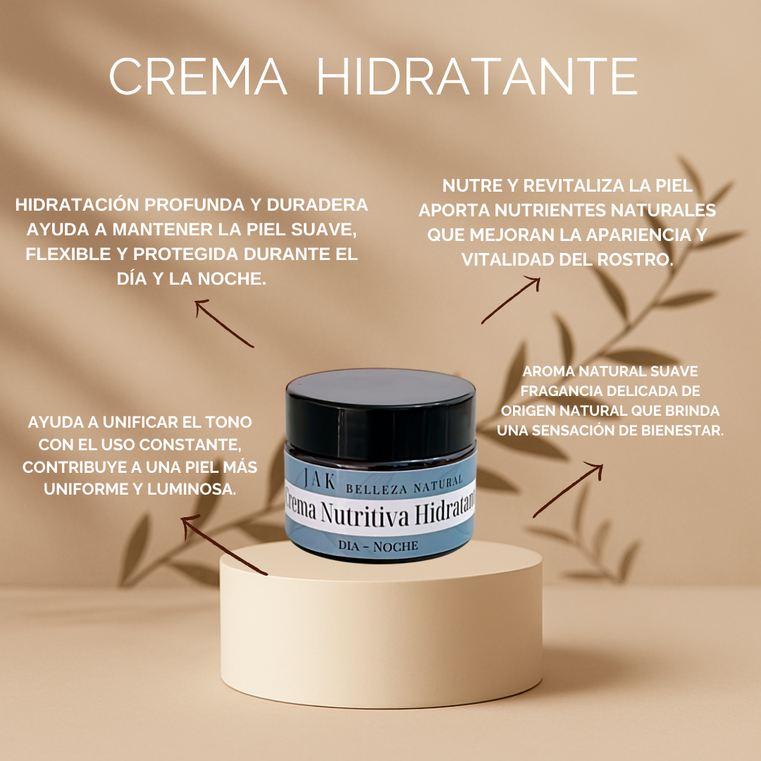 Crema Hidratante Nutritiva Día – Noche 50 ml