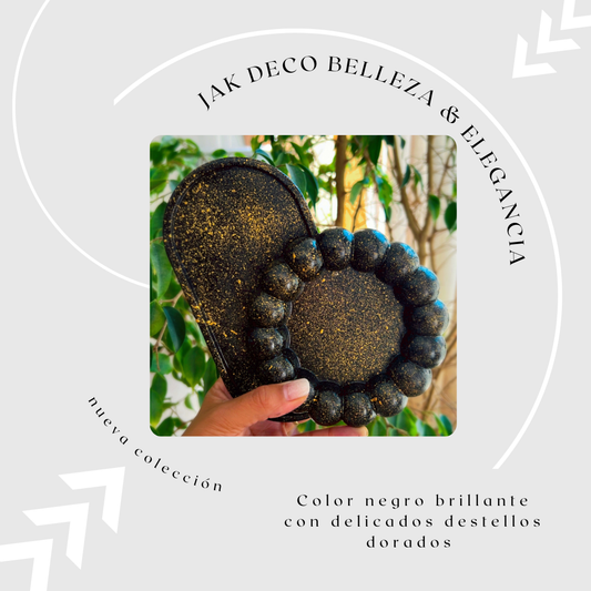 Bandeja Óvalo + Deco burbuja