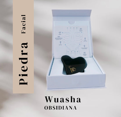 Piedra Obsidiana “Facial” Piel Radiante y Rejuvenecida