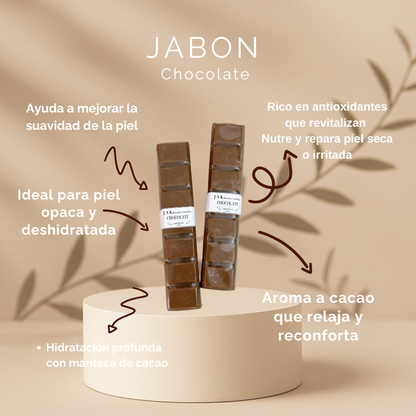 Jabón Irresistible · Barra de Chocolate
