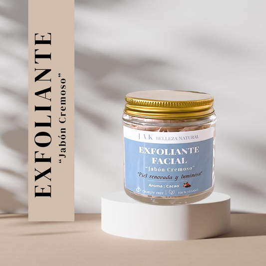 Exfoliante Facial  “Jabón Cremoso”